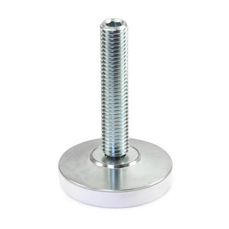 Otto Ganter Levelling Feet Steel Zinc Plated, GN 6311.4